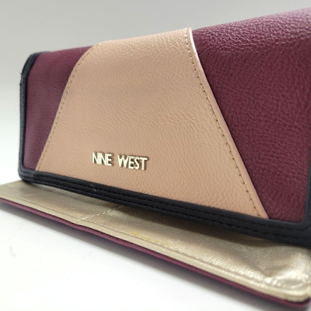 Nine West Plum & Gold Wallet